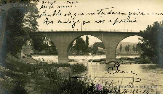 Postales: POSTAL DE SALLENT PUENTE - Foto 1