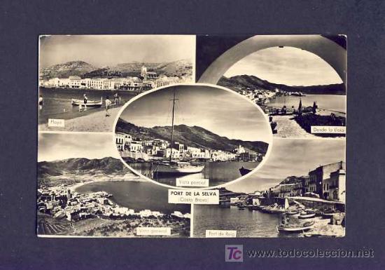 Postales: Postal del PORT DE LA SELVA: 5 vistes (Fotos Meli)