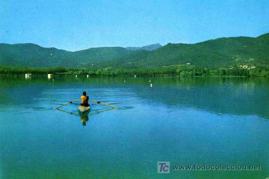 Postales: POSTAL DE BA&Ntilde;OLAS, EL LAGO, SIN CIRCULAR - Foto 1