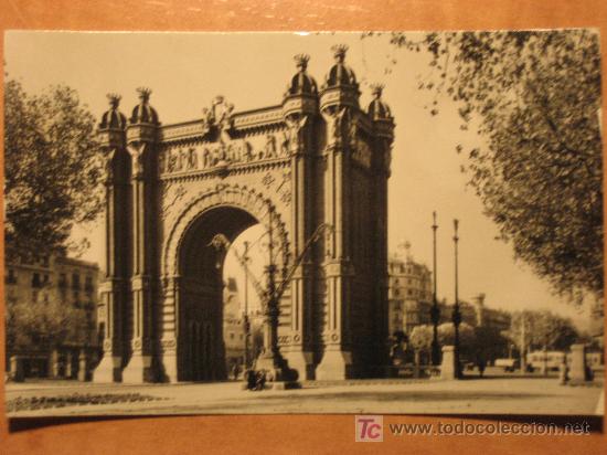 Postales: Barcelona - Arco del Triunfo - Foto 1