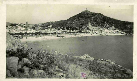 Postales: POSTAL DE BLANES  LA PLAYA          CIRCULADA - Foto 1