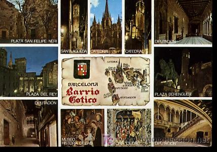 Postales: Barcelona - Barrio G&oacute;tico - Foto 1