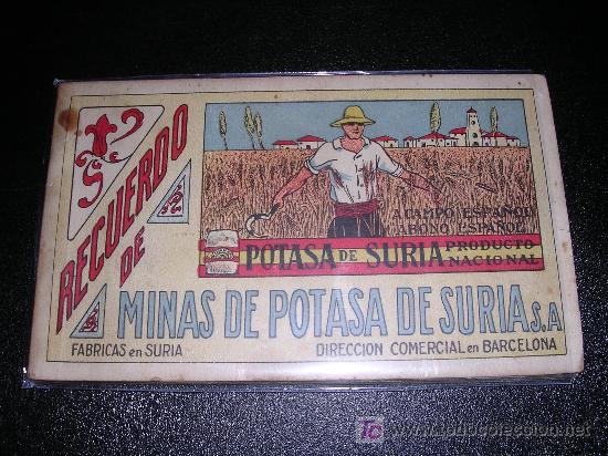 Postkarten: RECUERDO DE MINAS DE POTASA DE SURIA, 12 POSTALES, FALTO DE LA 1&ordf; POSTAL, TOTAL 11 POSTALES
