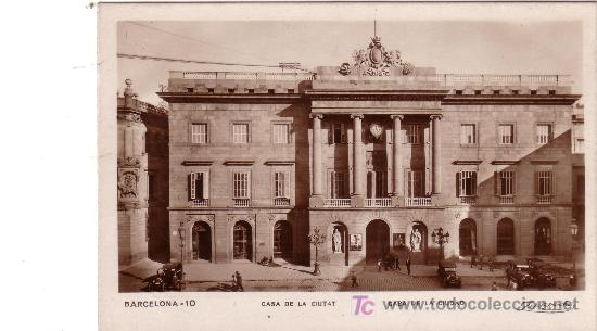 Postales: BARCELONA - ZERKOWITZ 10 - CASA DE LA CIUDAD - Foto 1