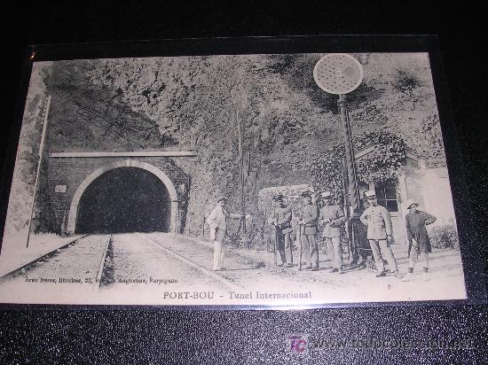 Postales: PORT-BOU TUNEL INTERNACIONAL - Foto 1