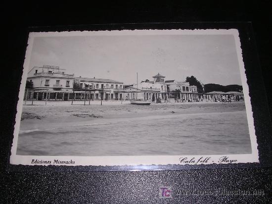 Postales: CALAFELL, PLAYA, EDICIONES MISERACHS - Foto 1