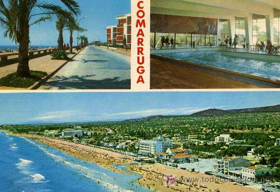 Postales: POSTAL DE   COMARRUGA       VISTAS VARIAS - Foto 1