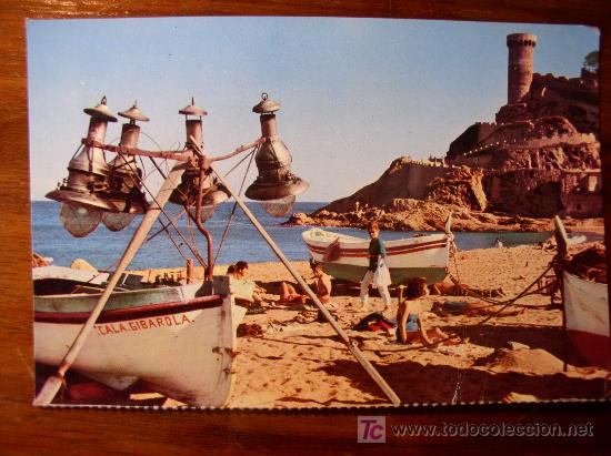 Postales: Tossa de Mar (Costa Brava). Barcos. - Foto 1
