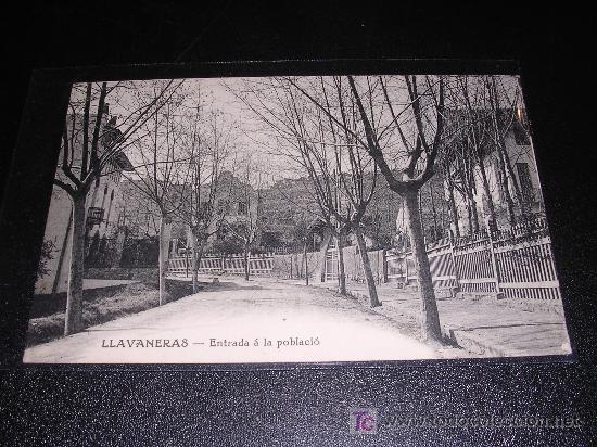 Postales: LLAVANERAS, ENTRADA A LA POBLACIO, MAURI - Foto 1