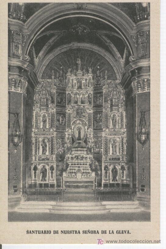 Postais: SANTUARIO DE NUESTRA SE&Ntilde;ORA DE LA GLEVA. FOURNIER. VITORIA.