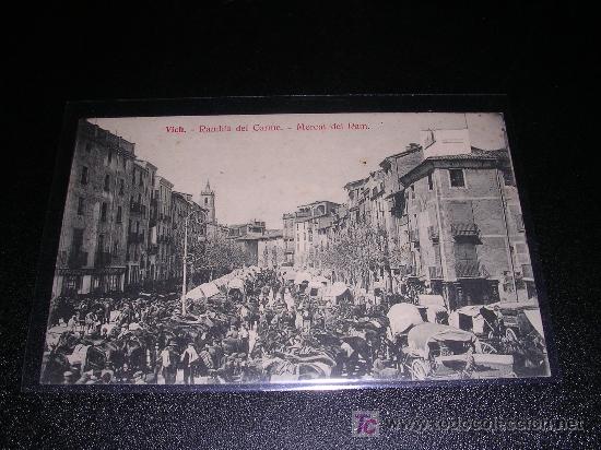 Postales: VICH RAMBLA DEL CARME, MERCAT DEL RAM - Foto 1