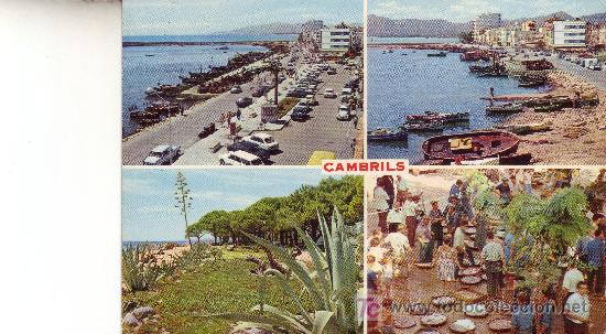 Postales: Cambrils. Costa Dorada.Postal circulada. - Foto 1