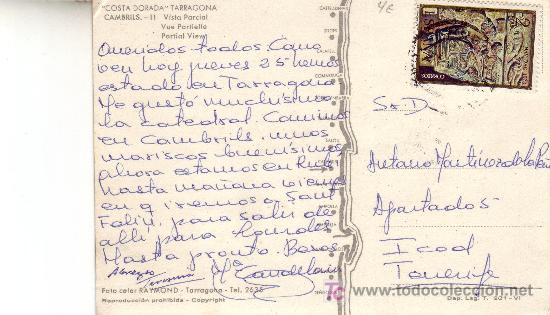 Postales: reverso postal - Foto 2