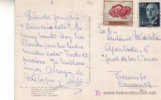 Postales: reverso postal - Foto 2
