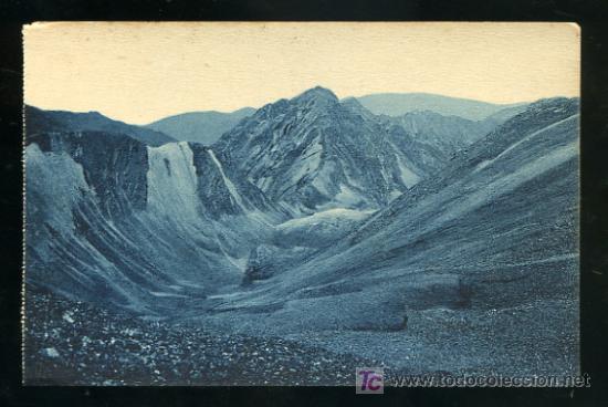 Postais: T. P. N&ordm; 18 CAMI D'ULL DE TER A NOU-CREUS I NURIA, PIC DEL INFERN ALT. 2870m. FRAN&Ccedil;A. F. L. ROISIN