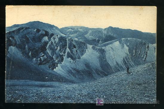 Postais: T.P. N&ordm;17 CAMI D'ULL DE TER A NOUS-CREUS I NURIA-VALLS I MONTANYES DE CAREN&Ccedil;A COLL 2725m. FRAN&Ccedil;A