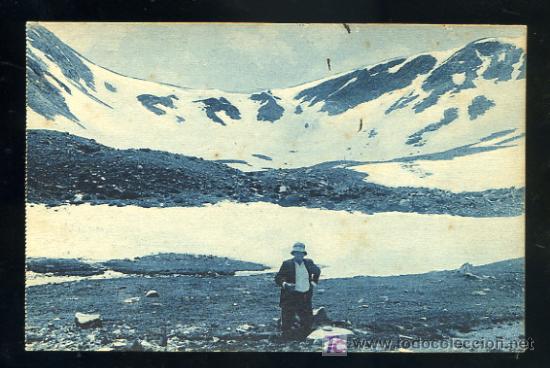 Postais: TARJETA POSTAL XALET D'ULL DE TER ALT. 2325m. PIC DE BASTIMENTS ALT. 2881m. FOT. L. ROISIN