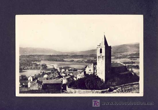 Postales: Postal de LLIVIA (Girona): Esgl&eacute;sia i carretera neutral (num.6)