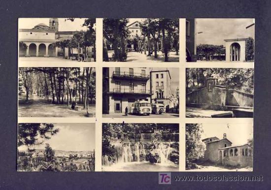 Postales: Postal de SANTA COLOMA DE FARNERS (Girona): 9 vistes (Com.Prat num.2)