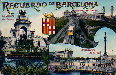 Postales: RECUERDO DE BARCELONA. (J.VENINI) - Foto 1