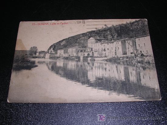 Postales: 75 GERONA, CALLE DE PEDRET - Foto 1
