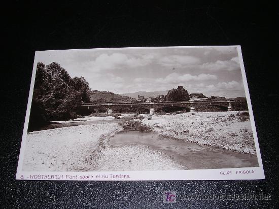 Postales: 8 HOSTALRICH, PONT SOBRE EL RIU TORDERA - Foto 1