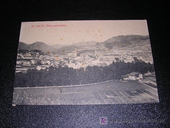 Postales: 61 OLOT, VISTA PANORAMICA - Foto 1