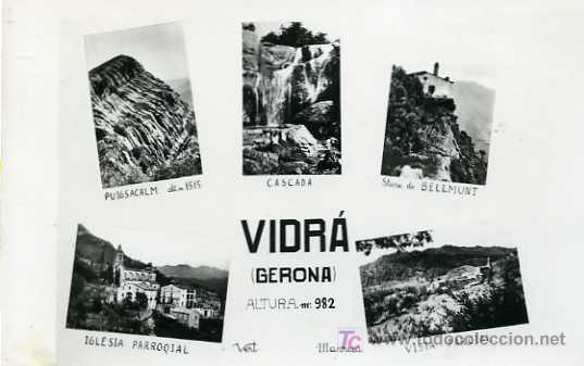 Postales: POSTAL DE VIDRA N&ordm;19, COMARCA DEL RIPOLLES - Foto 1