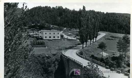 Postales: POSTAL DE BORREDA, COBERT DE PUIGCERCOS, CIRCULADA - Foto 1