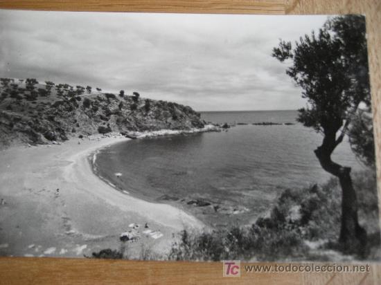 Postales: Llansa .Costa Brava. Playa de Cau del Llop.Foto Meli