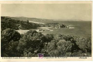 Postales: GERONA,   S&acute;AGARO, PERSPECTIVA DE LA CONCA,                  P13469 - Foto 1