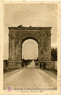 Postales: TARRAGONA,  PORTAL DE BARA,                 P14677 - Foto 1