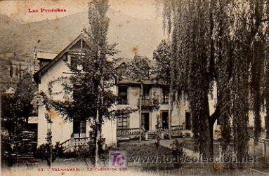 Postales: VALL D'ARAN. EL CASINO DE LES. PIRINEOS.