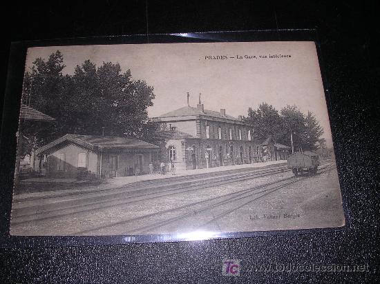 Postales: PRADES, LA GARE, VUE INTERIEURE - Foto 1