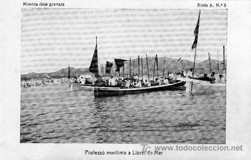 Postales: LLORET  DE MAR - PROFESSO MARITIMA - Foto 1