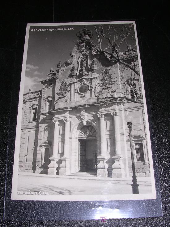 Postales: CERVERA, EX-UNIVERSIDAD - Foto 1