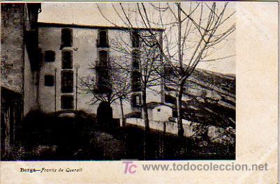 Postales: BERGA. FRONTIS DE QUERALT. (CUNILL) - Foto 1