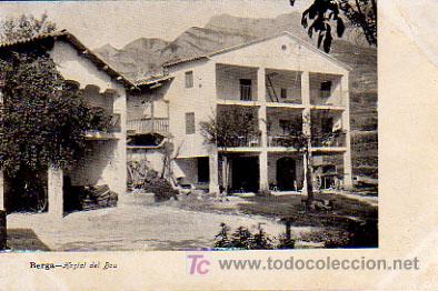 Postales: BERGA. HOSTAL DEL BOU. (CUNILL) - Foto 1