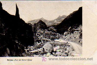 Postales: BERGA. FONT DEL ESTRET (GUIU).  (CUNILL) - Foto 1
