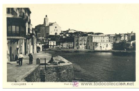 Postales: CADAQUES  ....  Port Alguer .... Sin circular - Foto 1