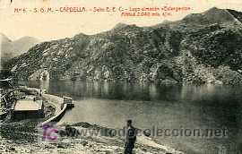 Postales: POSTAL DE CAPDELLA, LAGO-ALMACEN ESTANGENTO - Foto 1