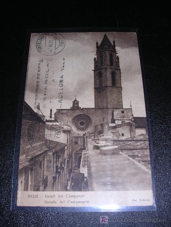 Postales: REUS. DETALL DEL CAMPANAR.-EDC. EL SOL.- - Foto 1