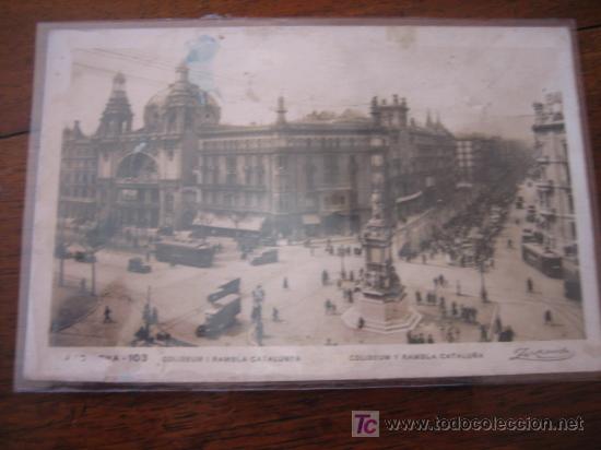 Postales: COLISEUM Y RAMBLA CATALU&Ntilde;A - Foto 1