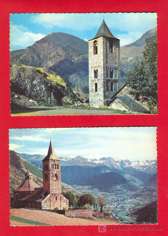 Postales: LOTE 2 POSTALES PIRINEOS DE LERIDA VALLE DE BOHI Y VALL D'ARAN