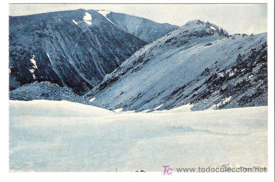 Cartoline: TARJETA POSTAL DE NURIA. N&ordm; 6. CAMI D&acute;ULL DE TER - PIC DE LES LADRES I COMA ARMADA. L. ROSIN, FOT.