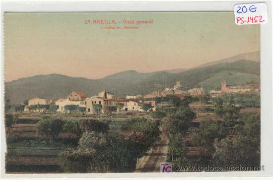 Postcards: (PS-1452)POSTAL DE LA AMETLLA DEL VALLES - VISTA GENERAL