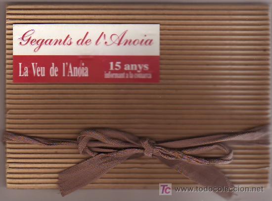 Postales: POSTALS - CARPETA DE 21 POSTALS DE GEGANTS DE L'ANOIA , IGUALADA, EL BRUC, CALAF, MASQUEFA GG1