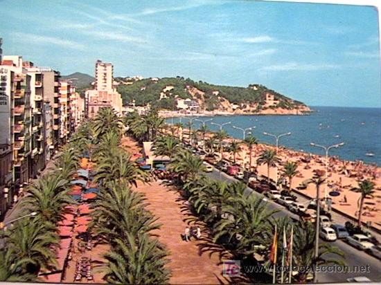Postales: POSTAL DE LLORET DE MAR, GERONA, DE LOS 70 - Foto 1