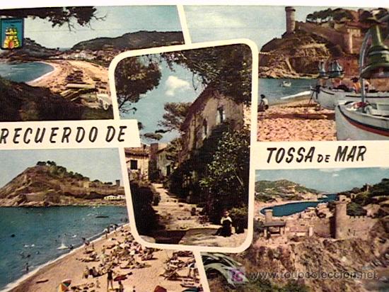 Postales: POSTAL DE TOSSA DE MAR, GERONA, DE 1962 - Foto 1