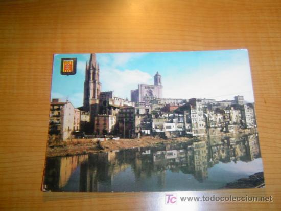 Postales: POSTAL GERONA RIO O&Ntilde;AR - Foto 1